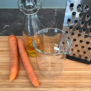 Karottenöl selbermachen Zutaten
